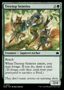 Treetop Sentries - Treetop Sentries - [BLB] [NM] [Foil]