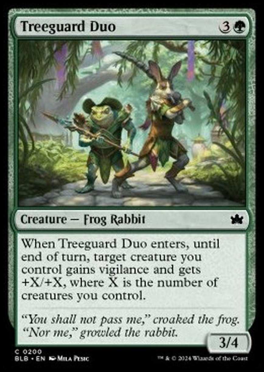 Treeguard Duo - Treeguard Duo - [BLB] [NM] [Foil]