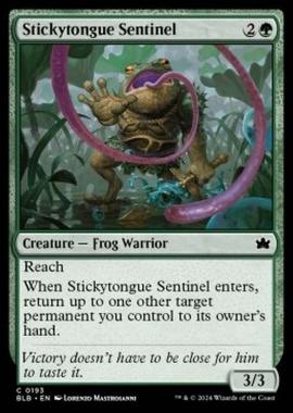 Stickytongue Sentinel - Stickytongue Sentinel - [BLB] [NM] [Foil]