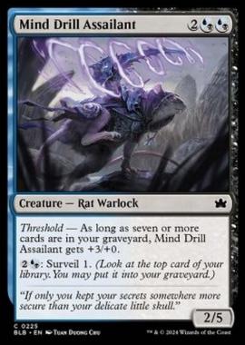 Mind Drill Assailant - Mind Drill Assailant - [BLB] [NM] [Foil]