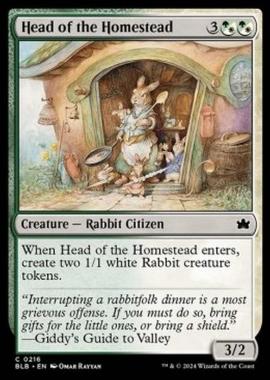Head of the Homestead - Head of the Homestead - [BLB] [NM] [Foil]