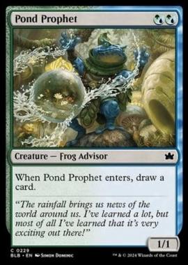 Pond Prophet - Pond Prophet - [BLB] [NM] [Foil]