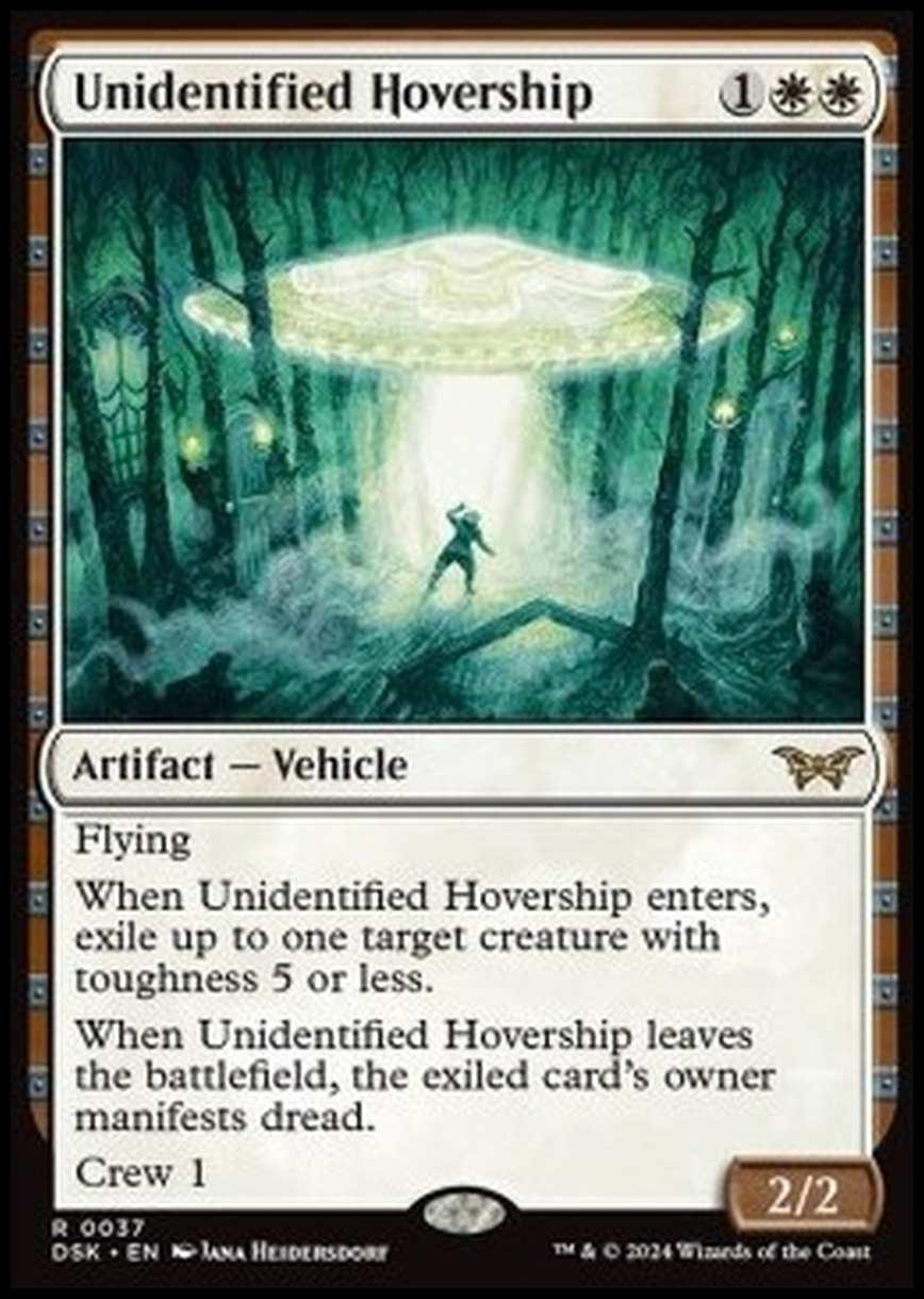 Unidentified Hovership - Unidentified Hovership - [DSK] [NM]