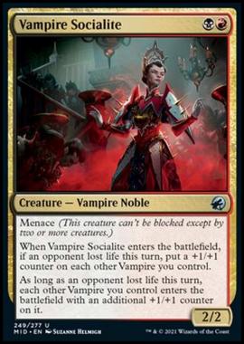 Vampire Socialite - Vampire Socialite - [MID] [NM] [Foil]