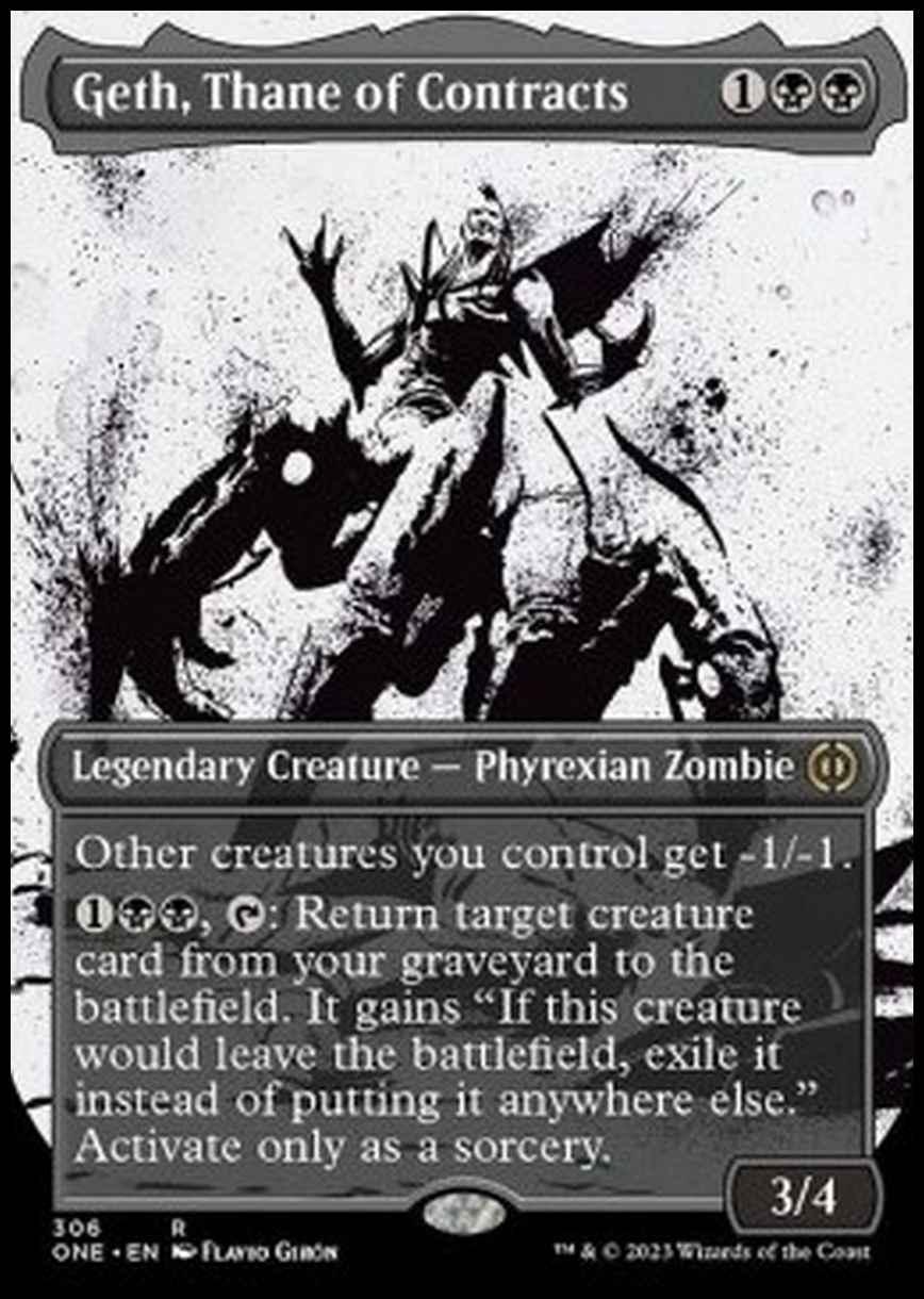 Geth, Thane of Contracts (V.1) - Geth, Thane of Contracts (V.1) - [XONE] [NM] [Foil]