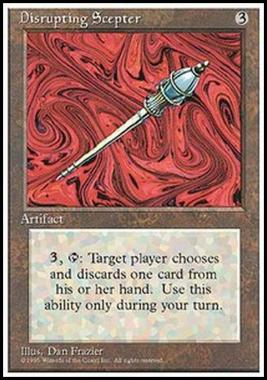 Disrupting Scepter - Disrupting Scepter - [4ED] [LP]