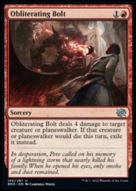Obliterating Bolt - Obliterating Bolt - [BRO] [NM] [Foil]