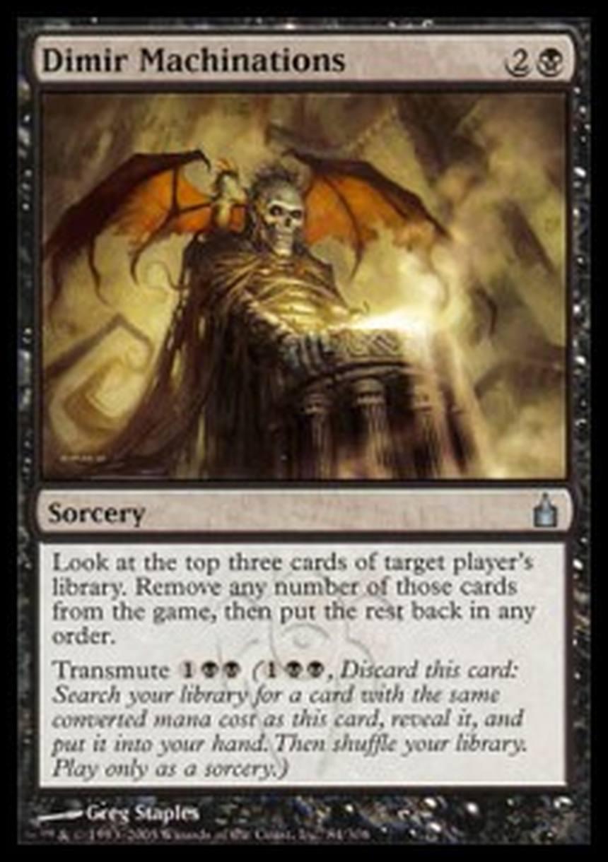 Dimir Machinations - Macchinazioni Dimir - [RAV] [EX]