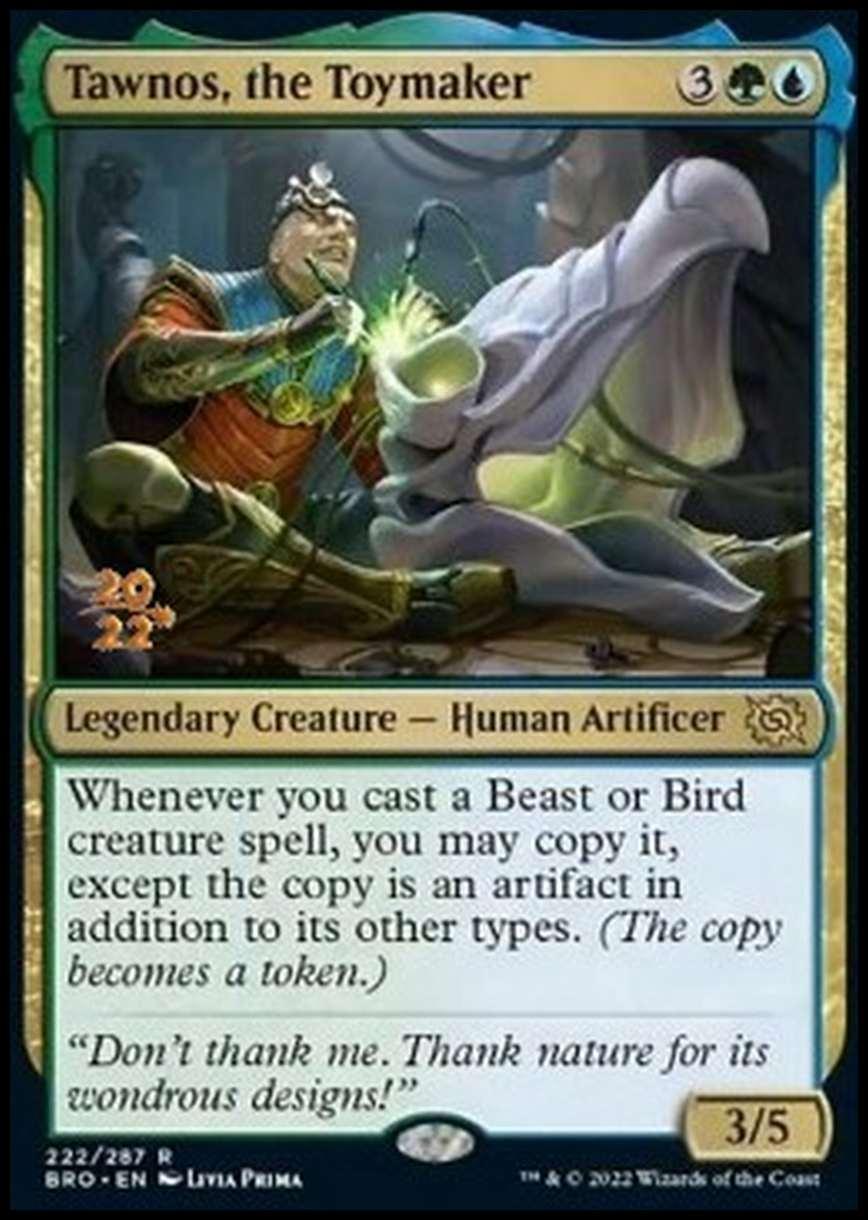 Tawnos, the Toymaker (V.1) - Tawnos, il Giocattolaio (V.1) - [PBRO] [NM] [Foil]
