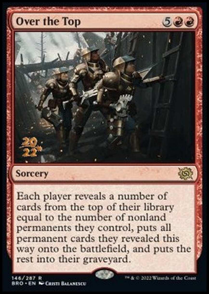 Over the Top (V.1) - All'Assalto (V.1) - [PBRO] [NM] [Foil]