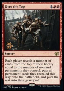 Over the Top (V.1) - All'Assalto (V.1) - [PBRO] [NM] [Foil]