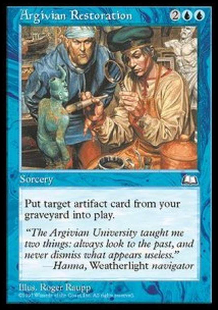 Argivian Restoration - Argivian Restoration - [WTH] [EX]
