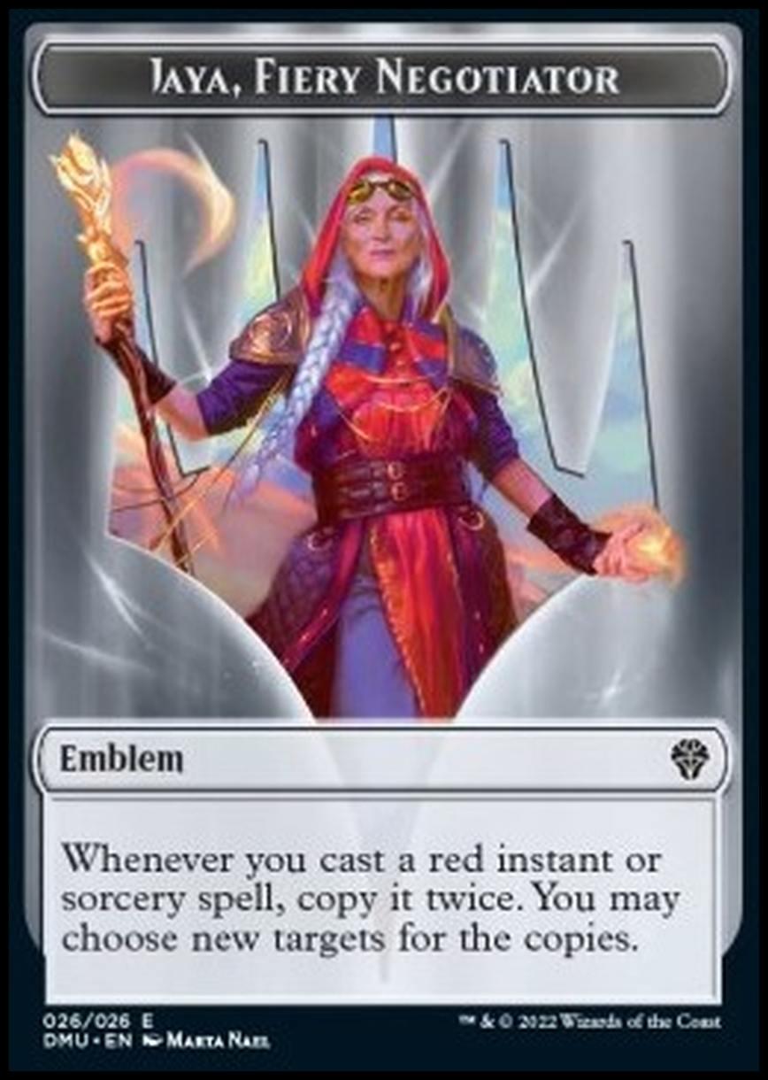 Jaya, Fiery Negotiator Emblem - Jaya, Fiery Negotiator Emblem - [XDMU] [NM]