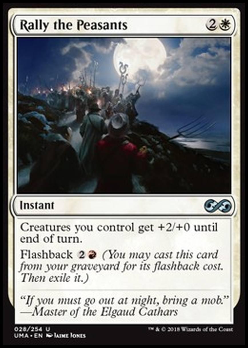 Rally the Peasants - Rally the Peasants - [UMA] [NM] [Foil]
