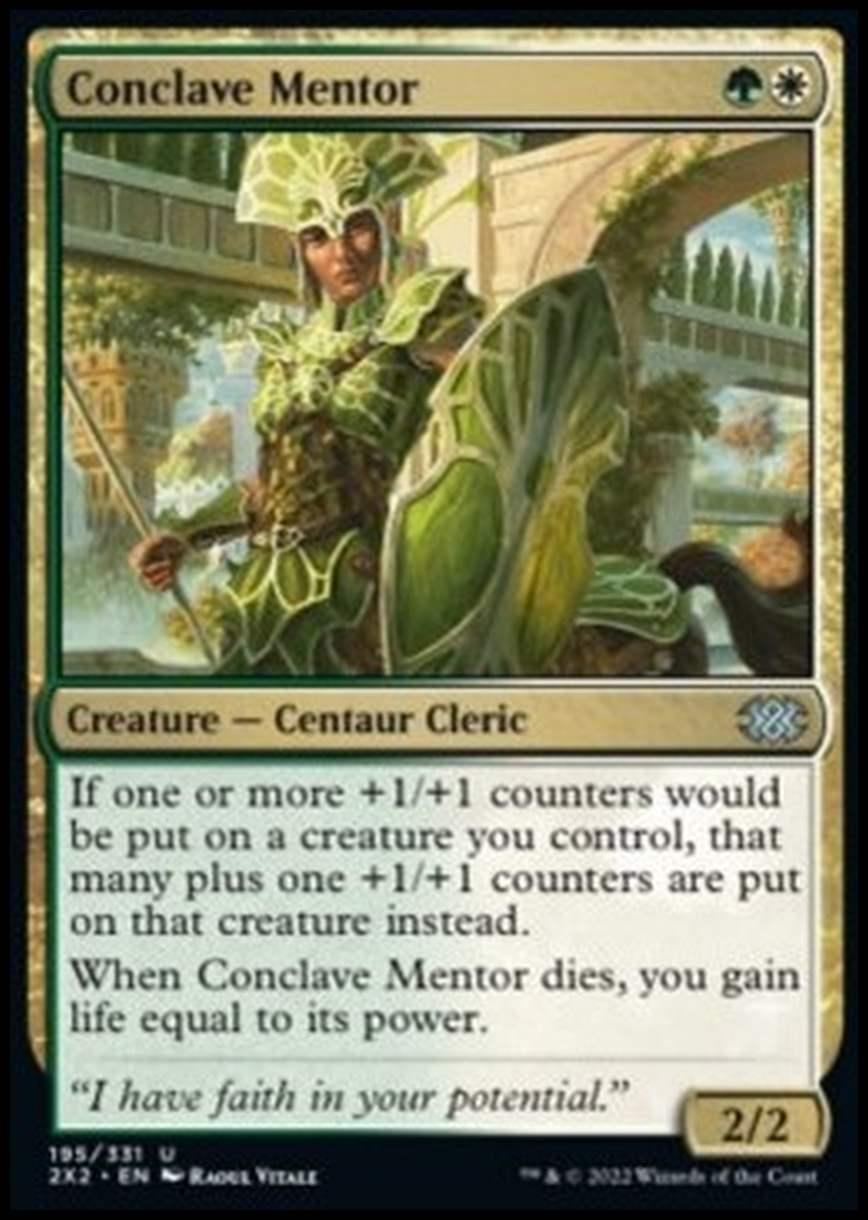Conclave Mentor - Conclave Mentor - [2X2] [NM] [Foil]