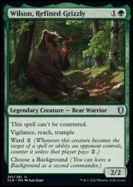 Wilson, Refined Grizzly - Wilson, Refined Grizzly - [CLB] [NM] [Foil]