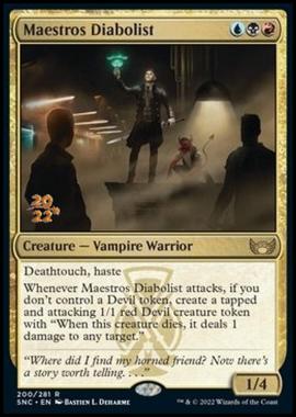 Maestros Diabolist (V.1) - Diabolico dei Maestro (V.1) - [PSNC] [NM] [Foil]