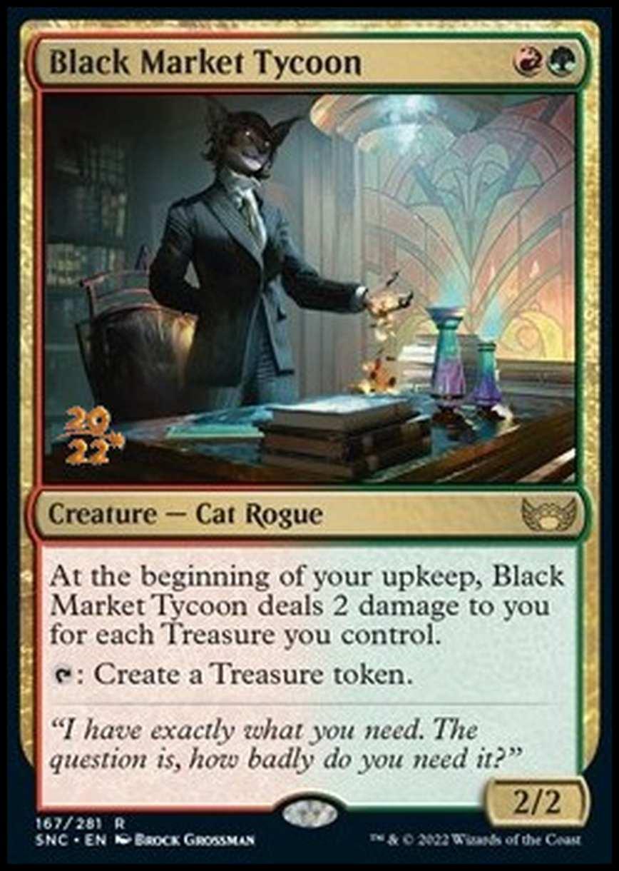 Black Market Tycoon (V.1) - Magnate del Mercato Nero (V.1) - [PSNC] [NM] [Foil]