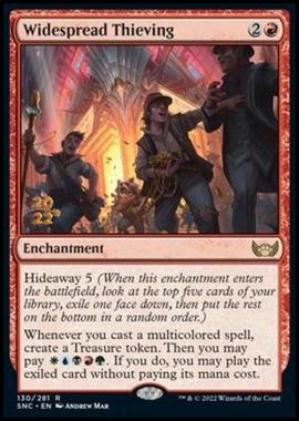 Widespread Thieving (V.1) - Ruberia Dilagante (V.1) - [PSNC] [NM] [Foil]