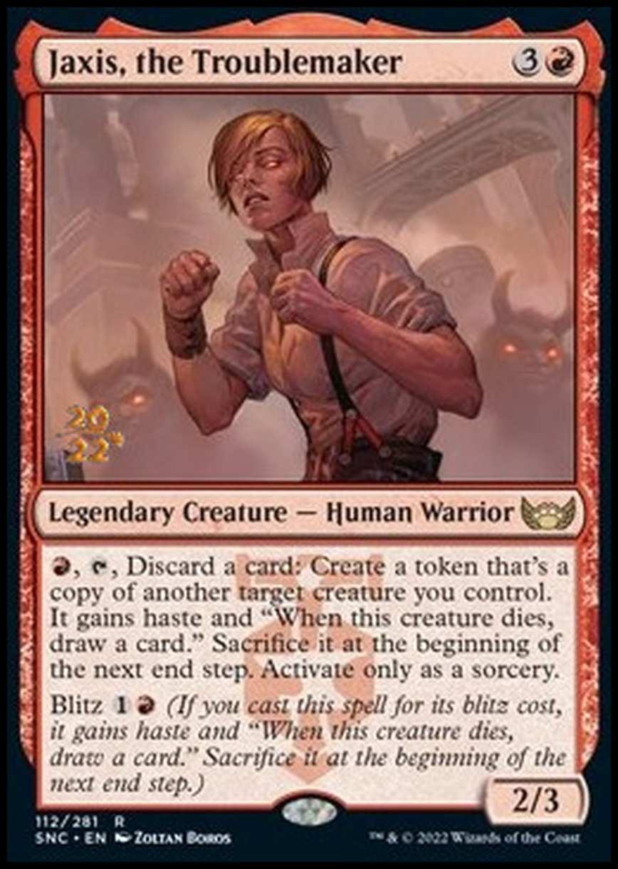 Jaxis, the Troublemaker (V.1) - Jaxis, la Piantagrane (V.1) - [PSNC] [NM] [Foil]