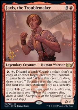 Jaxis, the Troublemaker (V.1) - Jaxis, la Piantagrane (V.1) - [PSNC] [NM] [Foil]
