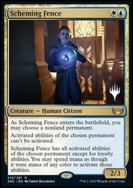 Scheming Fence (V.2) - Ricettatore Cospiratore (V.2) - [PSNC] [NM]