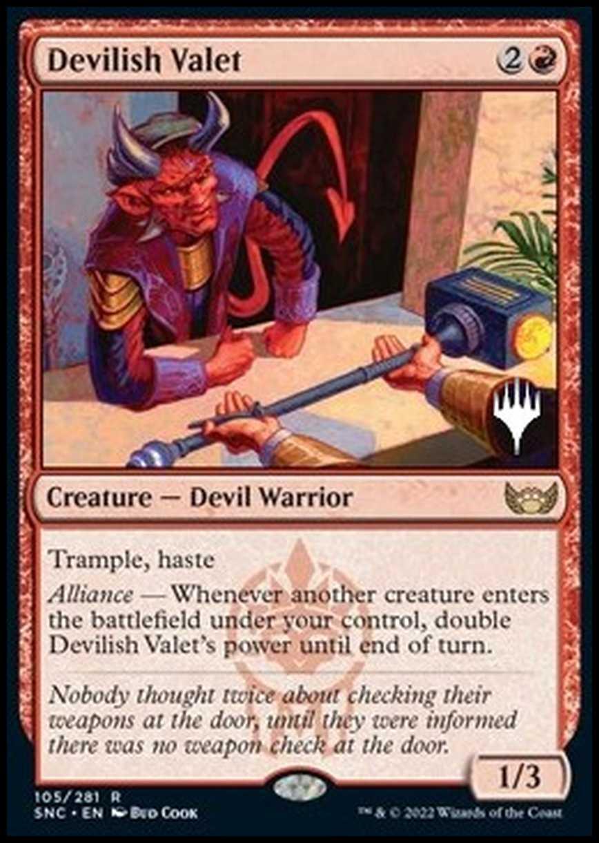 Devilish Valet (V.2) - Guardarobiere Diabolico (V.2) - [PSNC] [NM] [Foil]