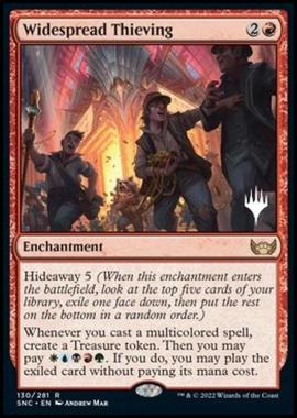 Widespread Thieving (V.2) - Ruberia Dilagante (V.2) - [PSNC] [NM] [Foil]