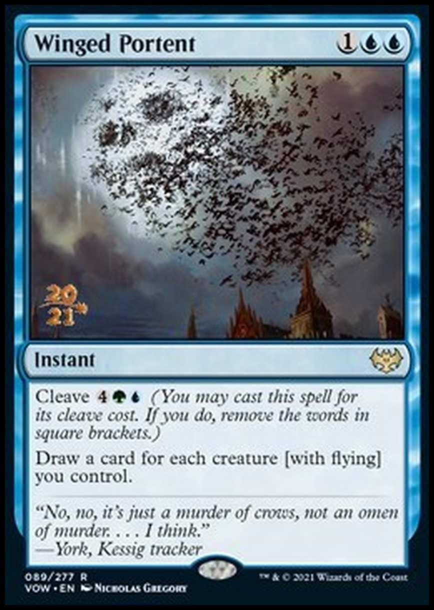 Winged Portent (V.1) - Presagio Alato (V.1) - [PVOW] [NM] [Foil]