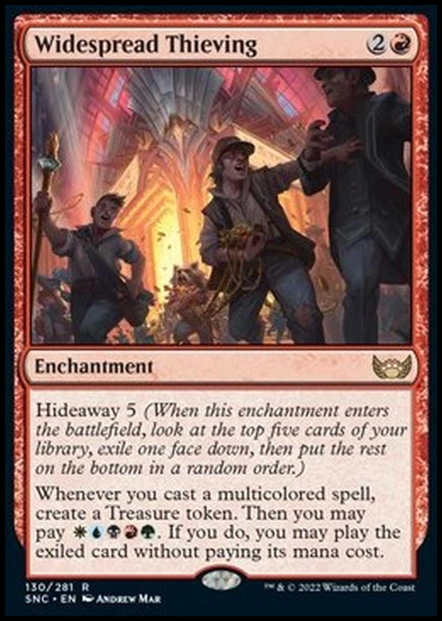 Widespread Thieving - Ruberia Dilagante - [SNC] [NM] [Foil]