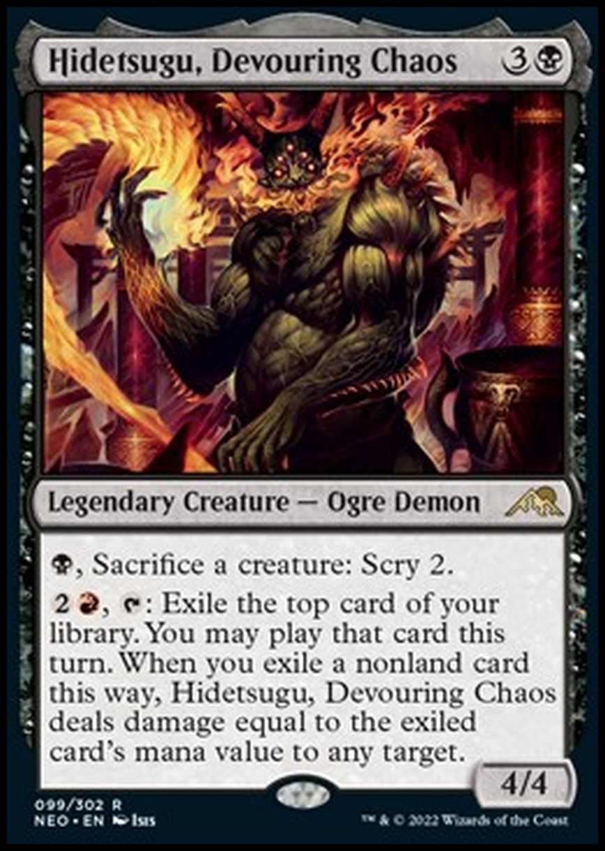 Hidetsugu, Devouring Chaos - Hidetsugu, Caos Divoratore - [NEO] [NM] [Foil]