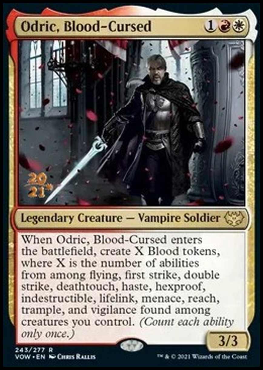 Odric, Blood-Cursed (V.1) - Odric, Maledetto dal Sangue (V.1) - [PVOW] [NM] [Foil]