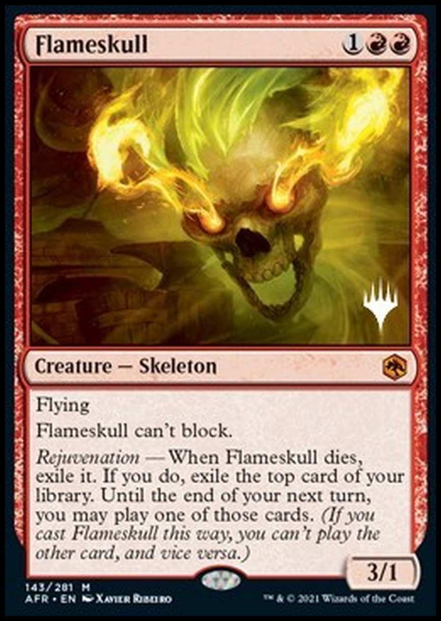 Flameskull (V.2) - Teschio Infuocato (V.2) - [PAFR] [NM]