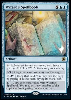 Wizard's Spellbook (V.2) - Libro degli Incantesimi del Mago (V.2) - [PAFR] [NM] [Foil]