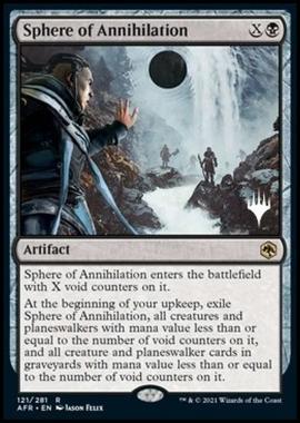 Sphere of Annihilation (V.2) - Sfera Annientatrice (V.2) - [PAFR] [NM] [Foil]