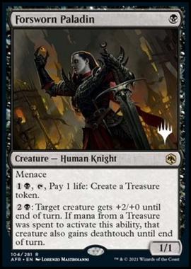Forsworn Paladin (V.2) - Paladina Rinnegata (V.2) - [PAFR] [NM] [Foil]