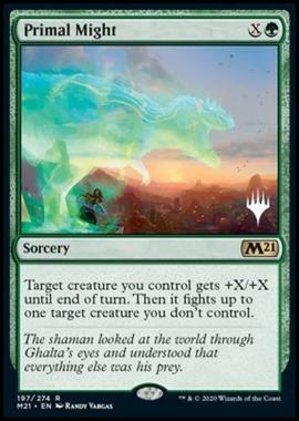 Primal Might (V.1) - Potenza Primordiale (V.1) - [PM21] [NM] [Foil]