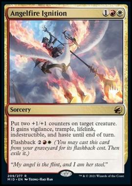 Angelfire Ignition (V.2) - Combustione di Fuoco Angelico (V.2) - [PMID] [NM] [Foil]