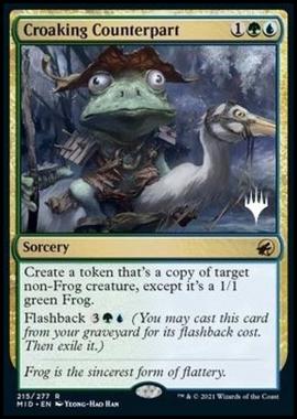Croaking Counterpart (V.2) - Controparte Gracidante (V.2) - [PMID] [NM] [Foil]