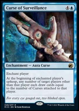 Curse of Surveillance (V.2) - Maledizione della Sorveglianza (V.2) - [PMID] [NM] [Foil]