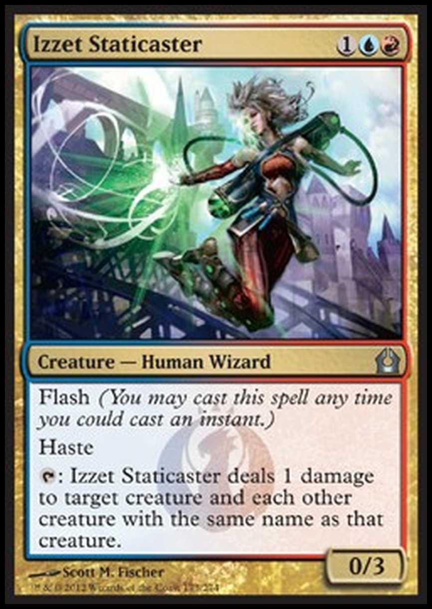 Izzet Staticaster - Statincantatrice Izzet - [RTR] [NM]