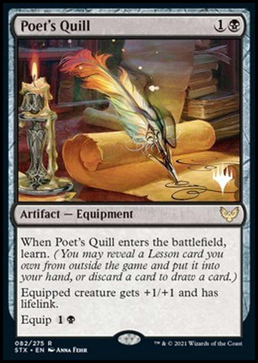 Poet's Quill (V.2) - Penna del Poeta (V.2) - [PSTX] [NM] [Foil]