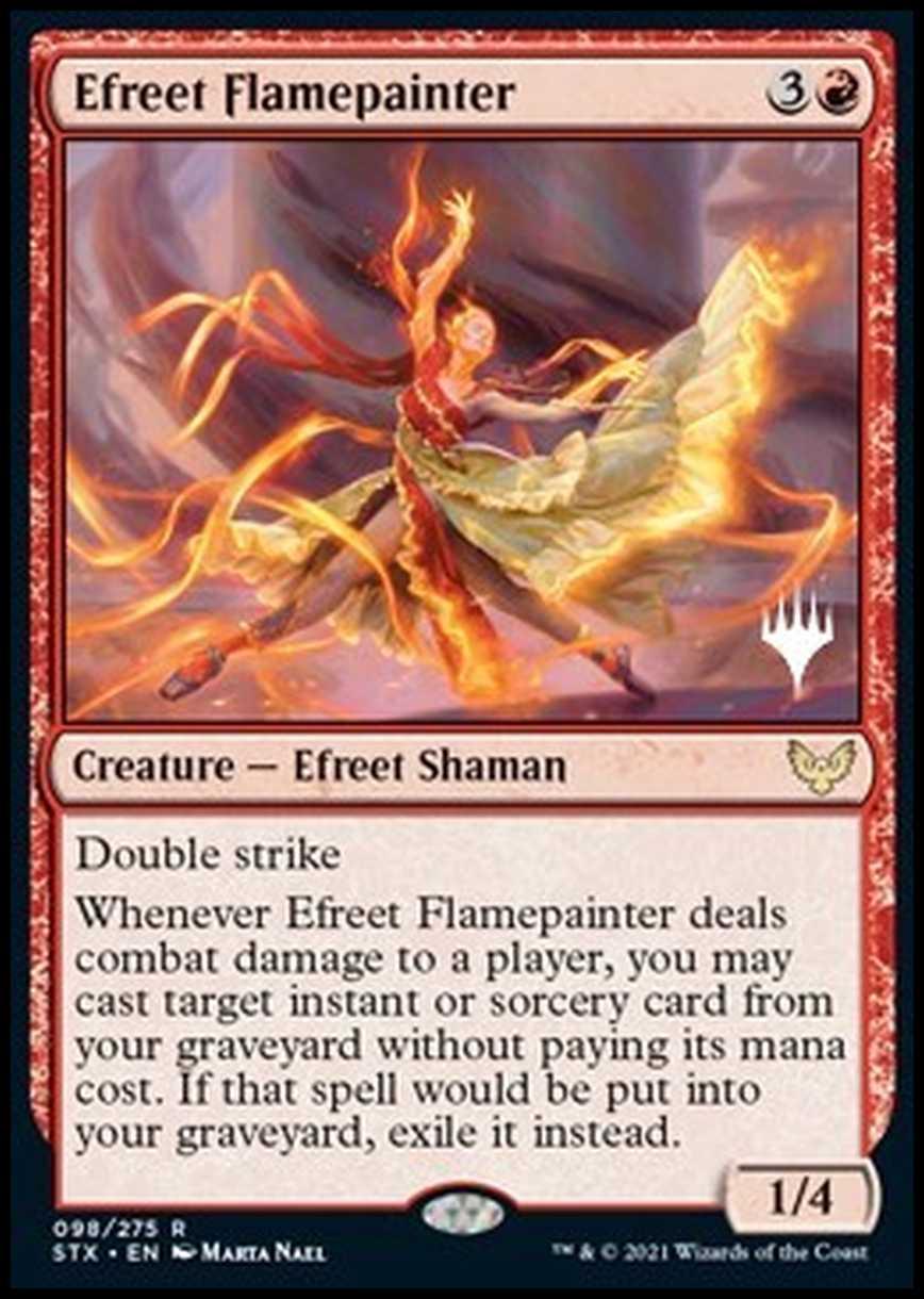 Efreet Flamepainter (V.2) - Efreet Dipingifuoco (V.2) - [PSTX] [NM] [Foil]