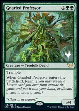 Gnarled Professor (V.2) - Professore Nodoso (V.2) - [PSTX] [NM] [Foil]