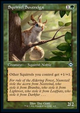 Squirrel Sovereign (V.1) - Squirrel Sovereign (V.1) - [XMH2] [NM]