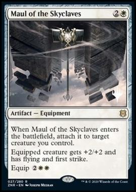 Maul of the Skyclaves (V.1) - Maglio delle Enclave Celesti (V.1) - [PZNR] [NM] [Foil]