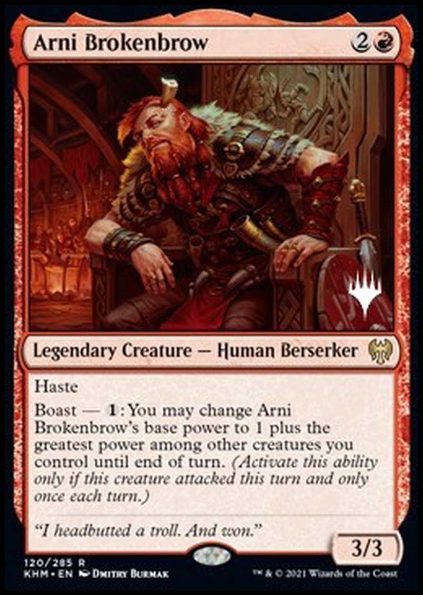 Arni Brokenbrow (V.2) - Arni Fronterotta (V.2) - [PKHM] [NM] [Foil]