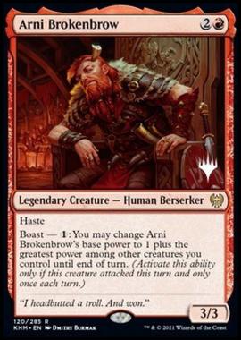 Arni Brokenbrow (V.2) - Arni Fronterotta (V.2) - [PKHM] [NM] [Foil]