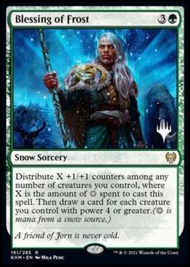 Blessing of Frost (V.2) - Benedizione del Gelo (V.2) - [PKHM] [NM] [Foil]