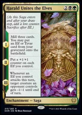 Harald Unites the Elves (V.2) - Harald Unisce gli Elfi (V.2) - [PKHM] [NM] [Foil]